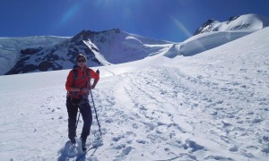 Abstieg und Rückweg - über Gletscher