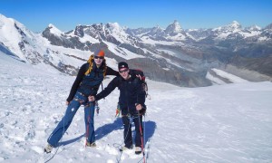 Abstieg und Rückweg - über Gletscher