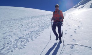 Abstieg und Rückweg - über Gletscher