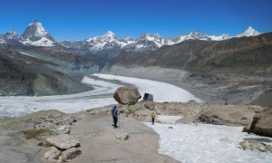 Abstieg und Rückweg - kurz vor der Hütte