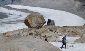 Abstieg und Rückweg - kurz vor der Hütte