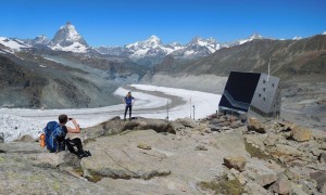 Abstieg und Rückweg - kurz vor der Hütte