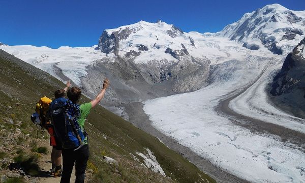 Tourbild - Hochtour Dufourspitze (Kanton Wallis)