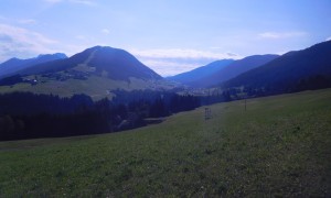 Bergtour Hollbrucker Spitze - Blick nach St. Oswald und Kartitsch