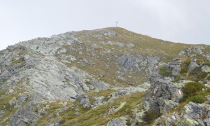 Bergtour Hollbrucker Spitze - kurz vor dem Gipfel