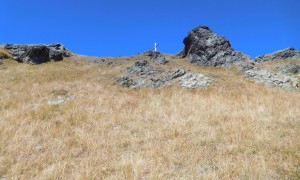 Bergtour Gatterspitze - Rückblick beim Abstieg