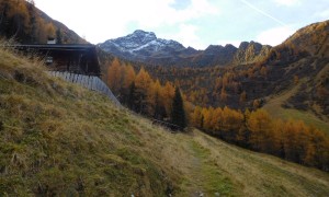 Bergtour Großer Zunig - Aufstieg mit Gipfelblick