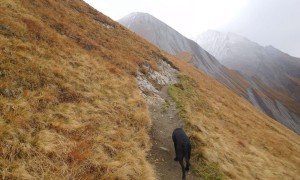 Bergtour Bretterwandspitze - Aufstieg