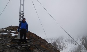 Bergtour Bretterwandspitze - Gipfelsieg