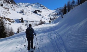 Skitour Öwelenke - Richtung Kamelisenbach, mit Blick Rotes Ginggele und Öwelenke