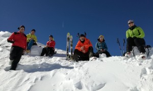 Skitour Öwelenke - Gruppenfoto