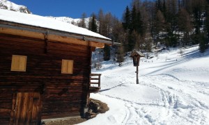 Skitour Öwelenke - Kamelisenalm