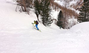 Skitour Hohes Haus - Aufstieg