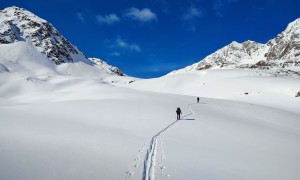 Skitour Hohes Haus - Aufstieg