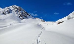 Skitour Hohes Haus - Aufstieg