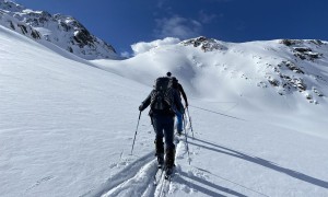 Skitour Hohes Haus - Aufstieg