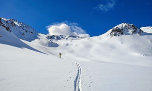 Skitour Hohes Haus - Aufstieg