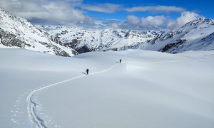 Skitour Hohes Haus - Aufstieg