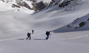 Skitour Hohes Haus - Aufstieg