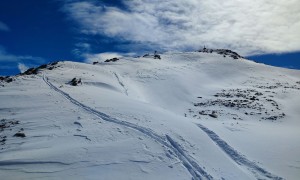 Skitour Hohes Haus - Schlussaufstieg