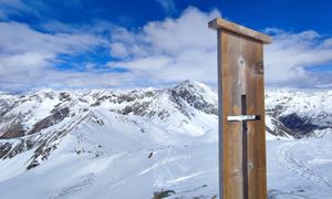 Skitour Hohes Haus über Villponer Alm - Tourbild