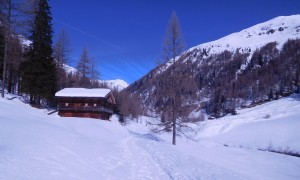 Skitour Althaus 2018 - Zustieg durchs hintere Winkeltal