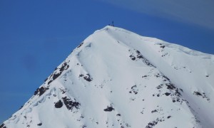 Skitour Althaus 2018 - Gipfelsieg, Blick zur Hochgrabe