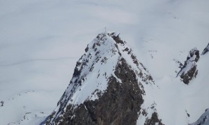 Skitour Althaus 2018 - Gipfelsieg, Blick zur Sauspitze