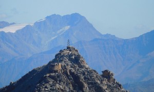 Hochtour Hoher Angelus & Vertainspitze - Blick über den Angelus zur Hochwilde