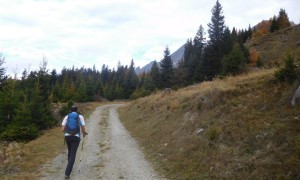 Bergtour Hintereggkogel - Aufstieg