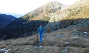 Bergtour Schwarze Wand - Aufstieg