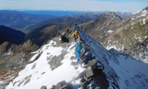 Bergtour Schwarze Wand - Schlussanstieg