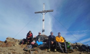 Bergtour Schwarze Wand - Gipfelsieg