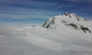 Marchkinkele 2019 - Blick zum Gissertörl und Gannekofel