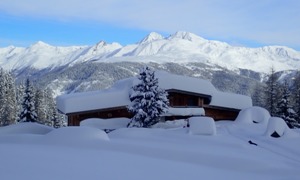 Skitour Leckfeldalm - Tourbild