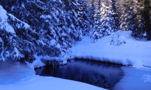 Skitour Thurntaler - Aufstieg Fischteiche