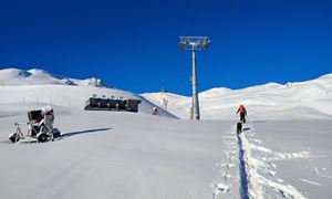 Skitour Thurntaler über Sennersteig - Tourbild