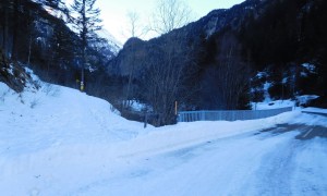 Skihochtour Hochalmspitze - Start bei der Schönaubrücke