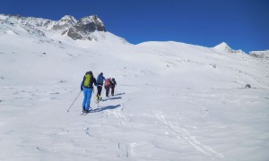 Skihochtour Hochalmspitze - Aufstieg