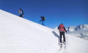 Skihochtour Hochalmspitze - Aufstieg