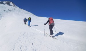 Skihochtour Hochalmspitze - Aufstieg