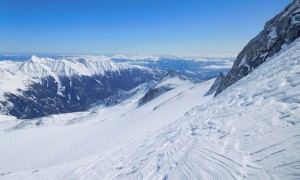 Skihochtour Hochalmspitze - Rückblick Hochalmkees