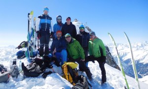 Skihochtour Hochalmspitze - Gipfelsieg