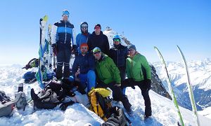 Skihochtour Oberkärnten Hochalmspitze - Tauernkönigin - Tourbild