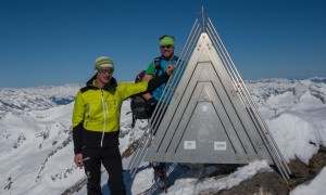 Skihochtour Dreiherrrenspitze - Gipfelsieg