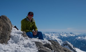 Skihochtour Dreiherrrenspitze - Gipfelsieg