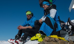 Skihochtour Dreiherrrenspitze - Gipfelsieg