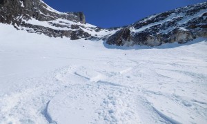 Skihochtour Dreiherrrenspitze - Abfahrt