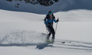 Skihochtour Dreiherrrenspitze - Abfahrt