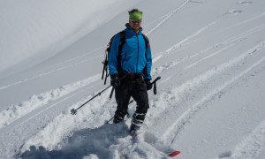 Skihochtour Dreiherrrenspitze - Abfahrt